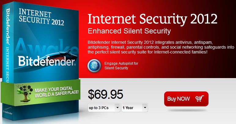 BitDefender Internet Security 2012 简体中文版 + 注册机