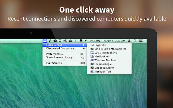Screens for mac V3.5.9 – Mac上优秀的远程桌面连接控制工具