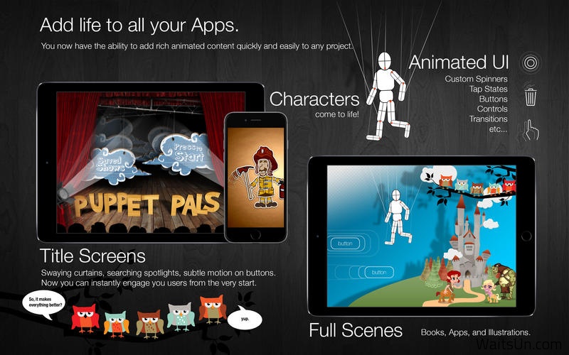 Core Animator for Mac 1.1 破解版 – Mac上优秀的动画开发工具-麦氪派