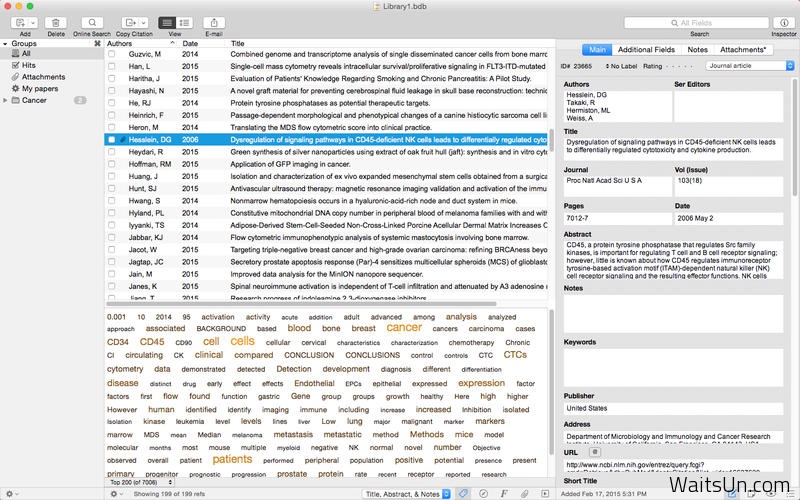 Bookends for Mac 12.5.6 破解版 – Mac上优秀的文献书籍管理工具-麦氪派
