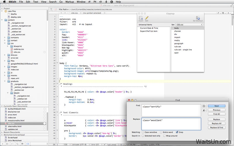 BBEdit for Mac 11.0.2 破解版 – Mac上强大专业的HTML文本代码编辑器-麦氪派