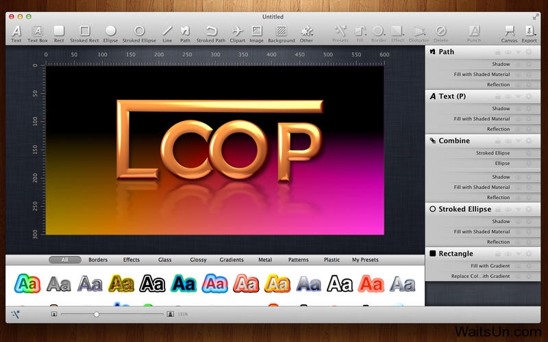 Logoist 2 for Mac 2.5.2 破解版 – Mac 上非常好用的图标LOGO制作工具-麦氪派