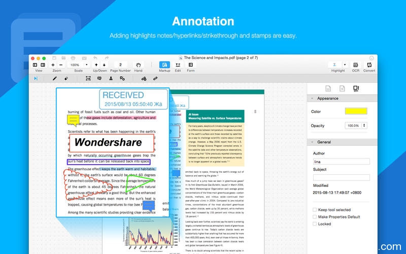 Wondershare PDFelement for Mac 5.3.6 破解版 – 优秀的PDF编辑工具-麦氪派