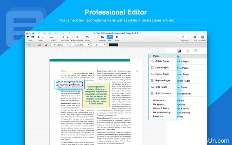 Wondershare PDFelement for Mac 5.3.6 破解版 – 优秀的PDF编辑工具-麦氪派