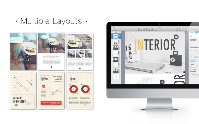 Fuel for Pages for Mac 1.5 破解版 – 精美的Pages模板合集