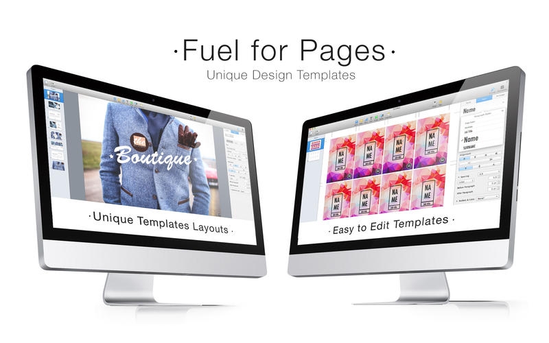 Fuel for Pages for Mac 1.5 破解版 – 精美的Pages模板合集