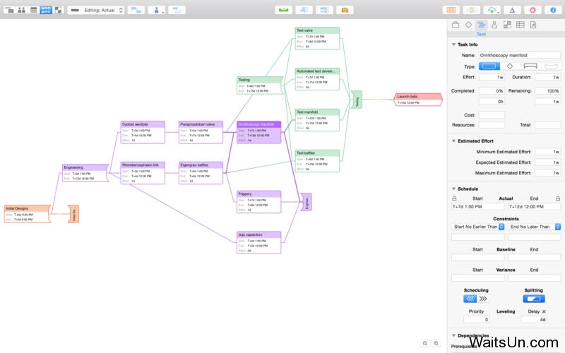 OmniPlan for Mac 3.3.3 序号版 - Mac上最优秀的项目流程管理工具