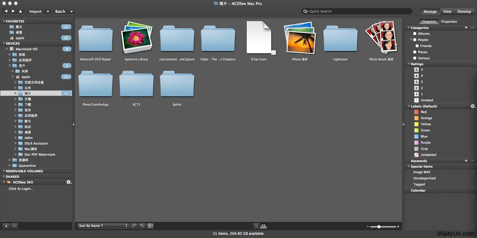 ACDSee Pro for Mac 3.7 破解版 – Mac 上优秀的图片管理工具-麦氪派