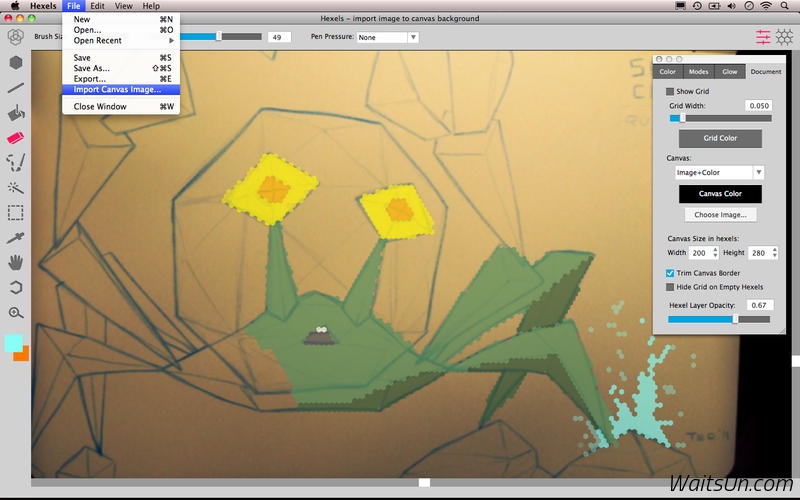 Hexels Pro for Mac 1.2 破解版 – Mac创意的六边形绘图设计工具-麦氪派