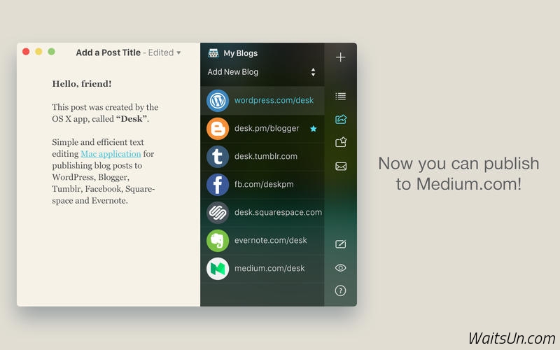 DeskPM for Mac 2.1 激活版 - 优秀的写作工具