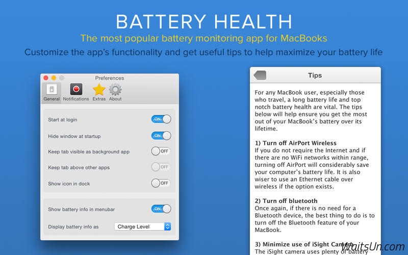 Battery Health for Mac 5.1 激活版 – 全能电池健康医生查看器-麦氪派