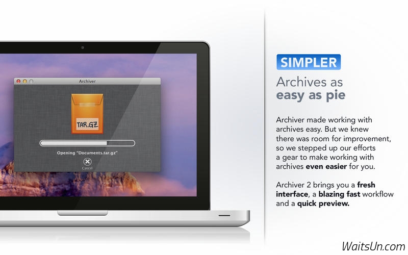 Archiver for Mac 2.4 注册版 – Mac上强大的压缩解压缩工具