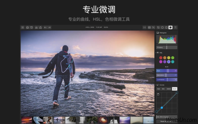 泼辣修图 Polarr Photo Editor for Mac 3.0 激活版 – 专业摄影修图必备工具