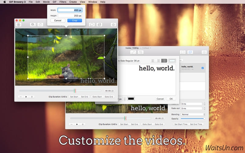 GIF Brewery for Mac 3.0.2 激活版 – Mac上优秀的GIF动画制作软件-麦氪派