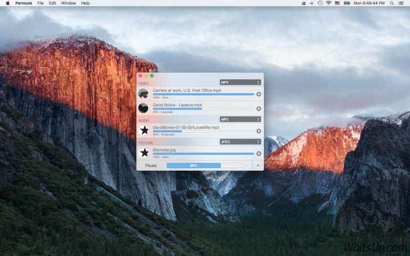 Permute for Mac 2.1.5 激活版 – Mac上优秀的视频、音频、图像格式转换工具