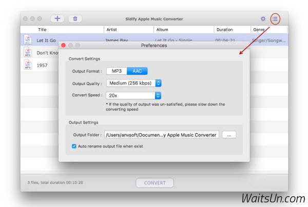 Sidify Apple Music Converter for Mac 1.0.4 序号版 – 优秀的音乐转换工具-麦氪派