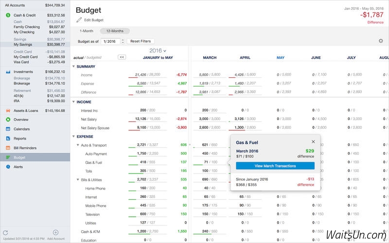 Quicken 2016 for Mac 3.3.1 激活版 – 优秀的财务管理软件-麦氪派