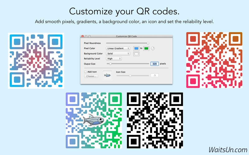 QR Factory for Mac 2.9.4 激活版 – 优秀的二维码制作工具-麦氪派