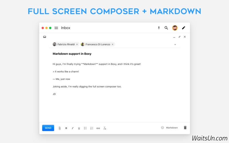 Boxy for Mac 1.2 激活版 – 优秀的Gmail邮件客户端-麦氪派