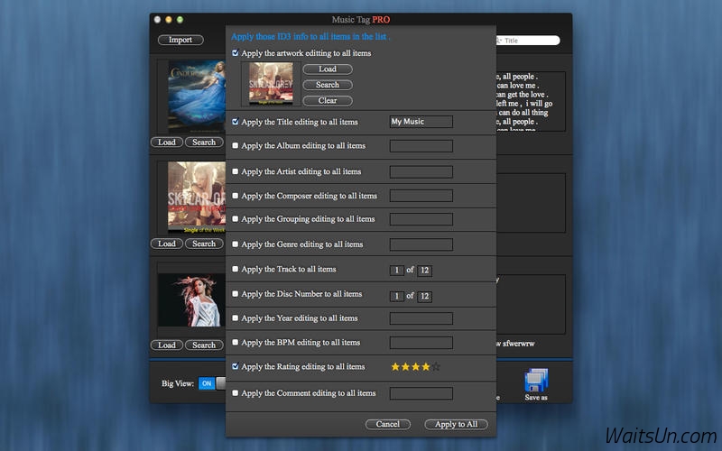 Music Tag Pro for Mac 3.1.4 激活版 – 易用的音频标签编辑工具-麦氪派