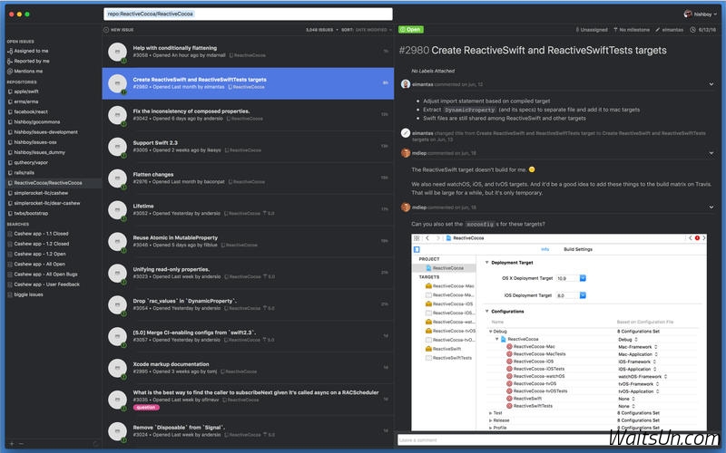 Cashew for Mac 1.7.1 激活版 – Github代码管理工具-麦氪派