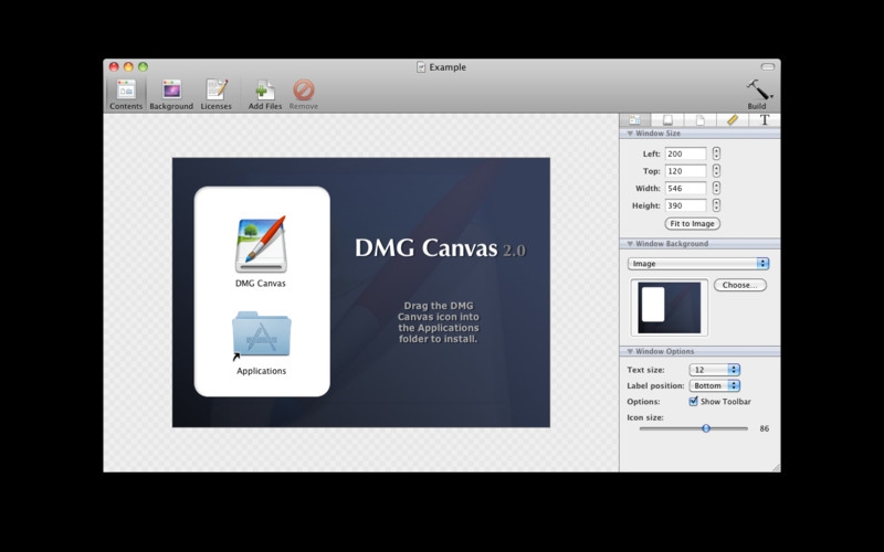 DMG Canvas for Mac 2.3.1 激活版 – 最好用的DMG镜像制作工具
