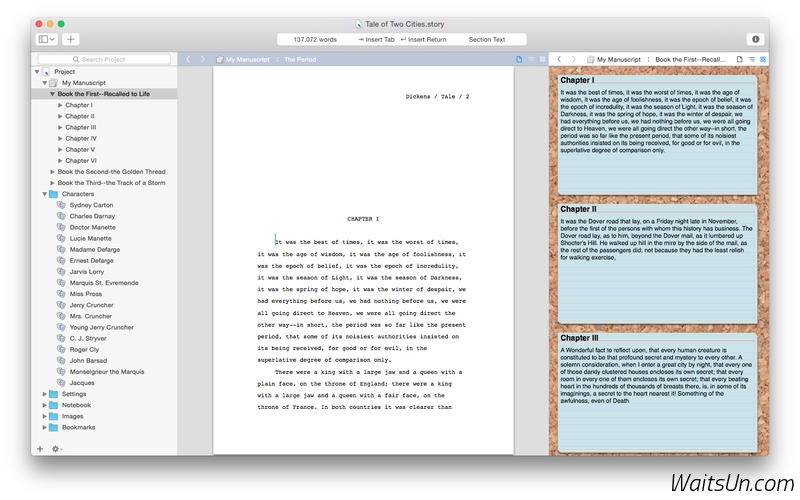 Storyist for Mac 3.3 序号版 – Mac 上优秀的故事开发写作工具-麦氪派