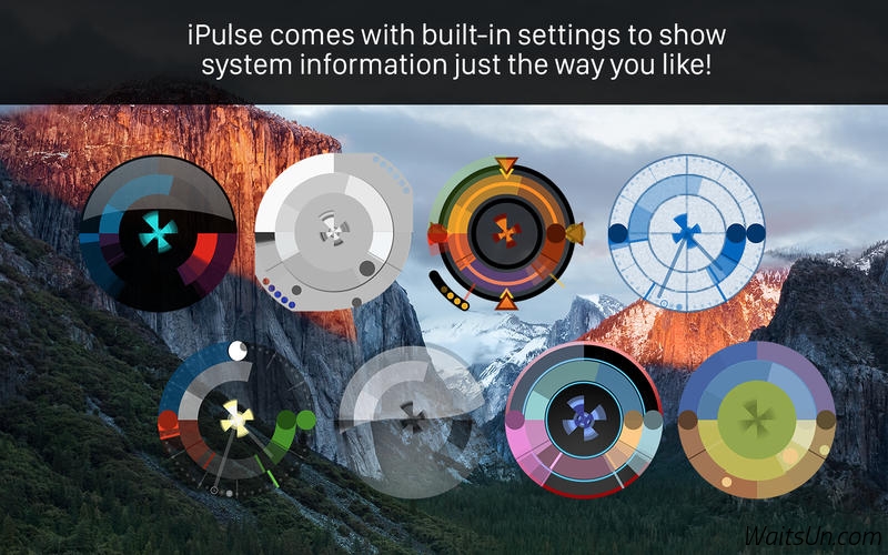 iPulse for Mac 3.0.3 破解版 – 实用的系统监控工具