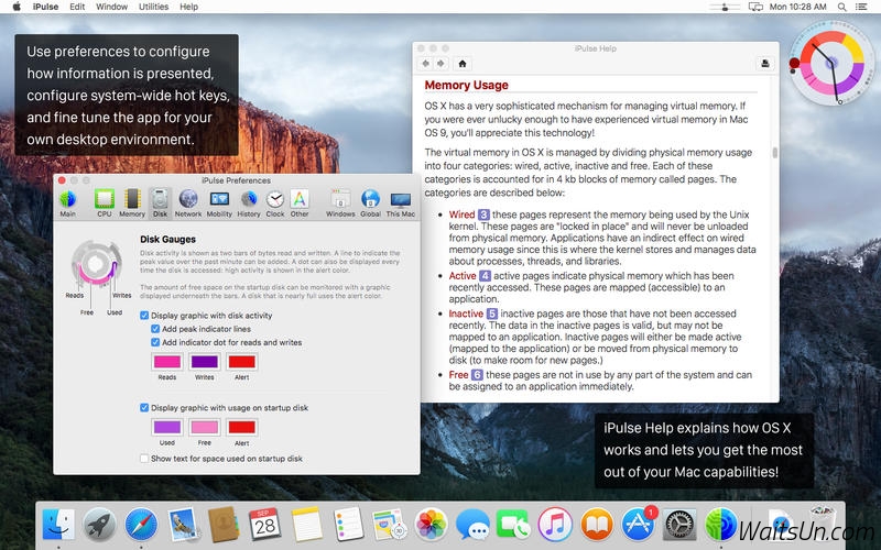 iPulse for Mac 3.0.3 破解版 – 实用的系统监控工具
