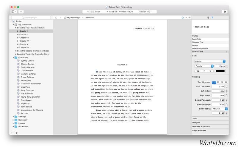 Storyist for Mac 3.3 序号版 – Mac 上优秀的故事开发写作工具-麦氪派