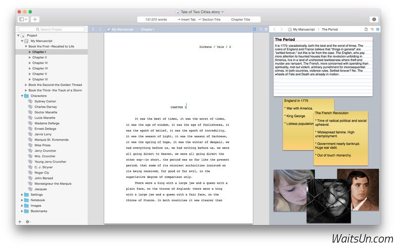 Storyist for Mac 3.3 序号版 – Mac 上优秀的故事开发写作工具-麦氪派