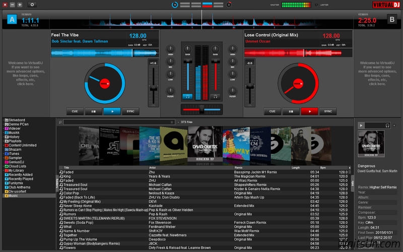 VirtualDJ 8.3.4459 Mac 破解版 – 优秀的DJ制作播放工具
