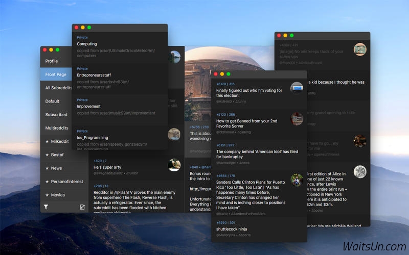 Milkeddit for Mac 1.3 破解版 - 功能丰富的reddit客户端