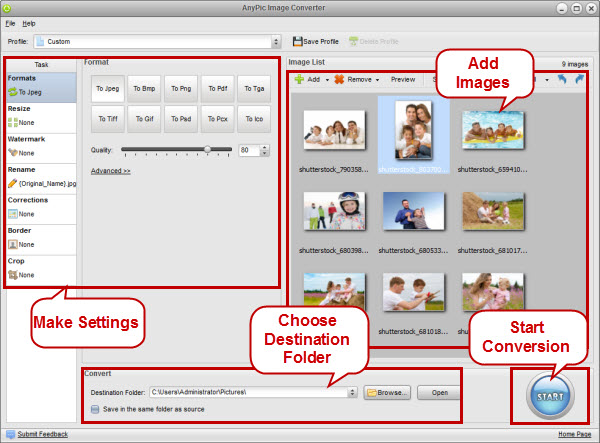 AnyPic Image Converter 图像批量转换工具┆ 注册码