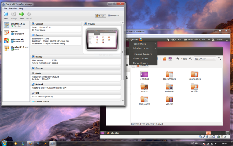 VirtualBox 4.1.2.73507 免费虚拟机 下载