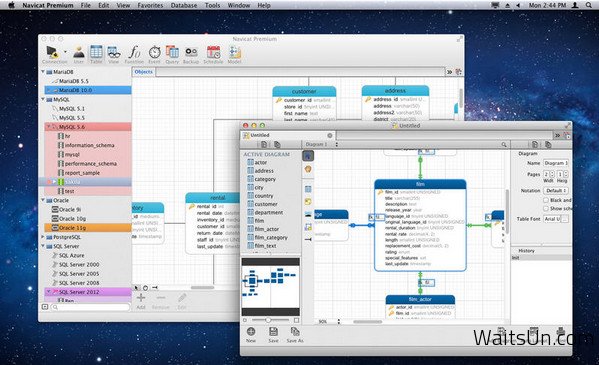 Navicat Premium for Mac 11.1.8 中文破解版 – Mac 上最强大的数据库客户端-麦氪派