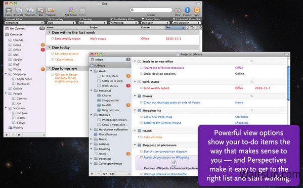 OmniFocus 2 Pro for Mac 2.1.2 中文破解版 – 最优秀的GTD效率工具