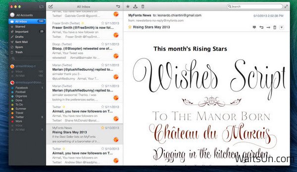 Airmail for Mac 2.1 中文破解版 – Mac上简洁快速的邮件客户端-麦氪派
