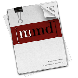 MultiMarkdown Composer 2 for Mac 2.6.9 破解版 – Mac上优秀的文本写作工具