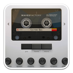 Wavesfactory Cassette Mac 破解版 盒式磁带模拟器音频插件